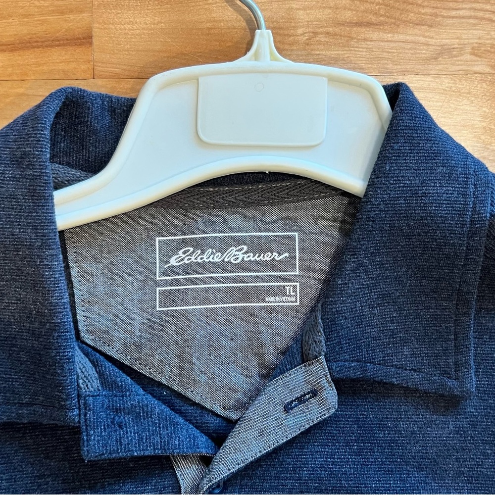 Eddie Bauer Blue Polo Shirt